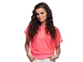 Fishnet shirt neon pink