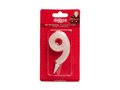 Numeral birthday candle "9" FLUOR - 1 pc