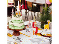 Honeycomb table decorations Safari - 4 pcs.