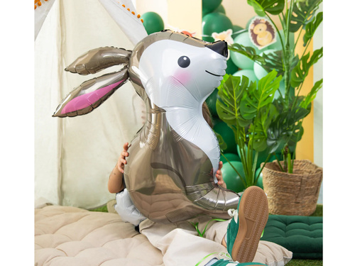 Balon foliowy Zając - 67 x 80 cm - 1 szt.