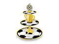 Cupcake platter stand Football - 1 pcs.