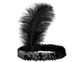 Black Headband Retro - 1 pc