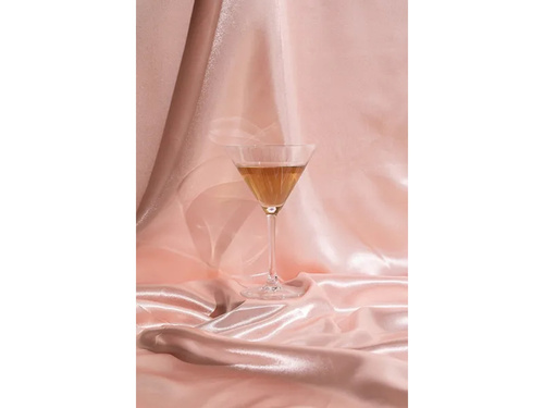 Plain satin - peach - 48 cm x 9 meters