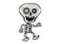 Balon foliowy Szkielet na Halloween - 47 x 81 cm - 1 szt.