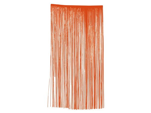 Orange curtain - 100 x 200 cm