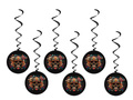 Dia De Los Muertos hanging decoration - 6 pcs.