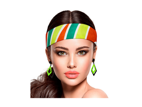 Opaska na głowę w stylu lat 70-tych - mix