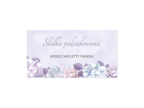 Wedding cake labels, 30 pcs