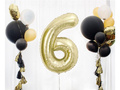 Number 6 Foil Balloon - 85 cm - 1 pc