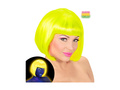 Neonowa żółta peruka Valentina