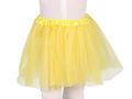 Spódniczka Tutu dla dziewczynki - żółta - 30 cm - 1 szt.