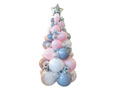 Bouquet of Christmas tree balloons - 63 pcs.