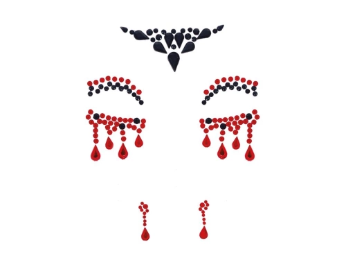 Facial Adhesive Decorations