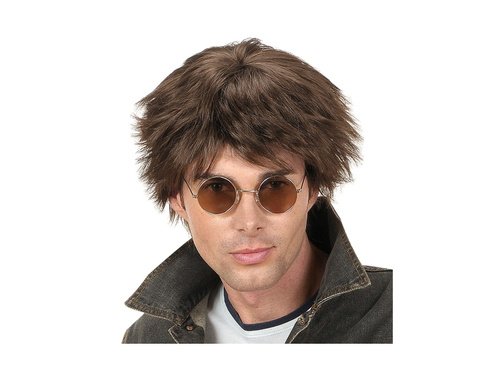 Brązowa peruka Beat