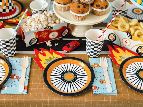 Birthday napkins Cars - 33 cm - 12 pcs.