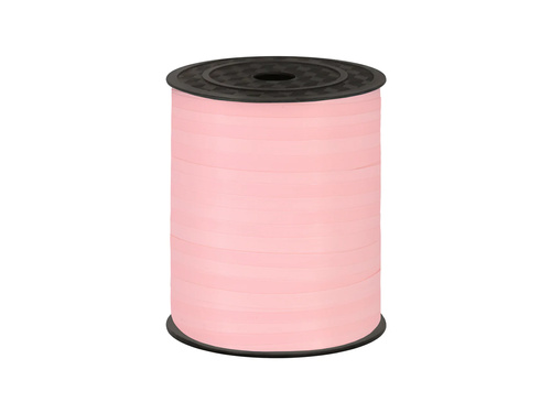 Decorative ribbon for balloons - pastel - pink- 458 m