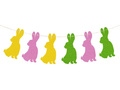Garland for Easter Hares - 12 pcs.