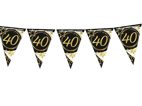 Flagbanner Black 40 - 300 cm - 1 pc