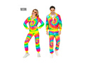 Strój imprezowy - neonowy psychodeliczny (dres)
