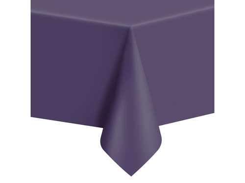 Obrus foliowy fioletowy - 137 x 274 cm - 1 szt.