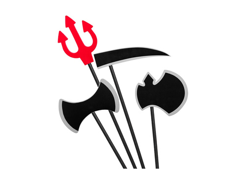 Miękka broń z pianki 90 cm - 4 style - mix