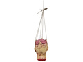 Hanging head Voodoo - 25 cm x 17 cm - 1 pc