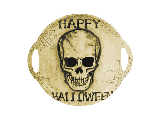 Skull tray with handles 30 cm