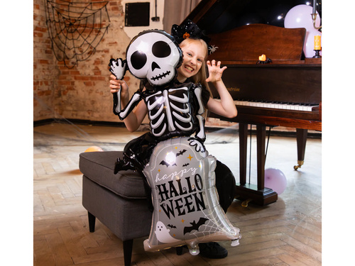 Skeleton Foil Balloon - 120,5 cm - 1 pc