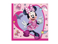 Minnie Mouse birthday napkins - 33 cm - 20 pcs.