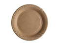 Talerzyki kraftowe - 22,5 cm - 10 szt.