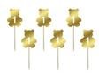 Cake picks teddy bears with 1 - 6 pcs.