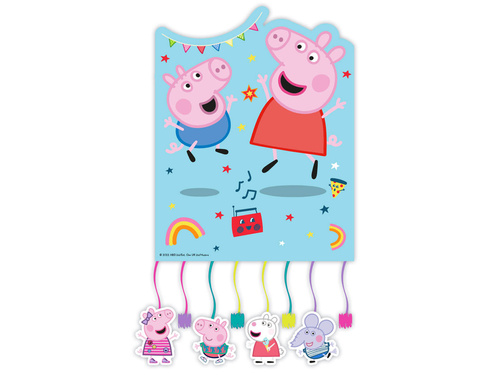 Peppa Pig piñata - 1 pc.