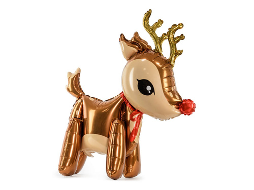 Foil balloon Reindeer - 50 x 62 cm - 1 pc.