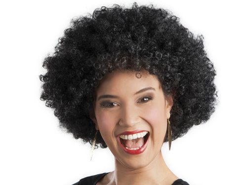 Wig Afro black