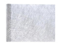 Decoration metallized table runner - silver - 30 cm x 5 m - 1 pcs.