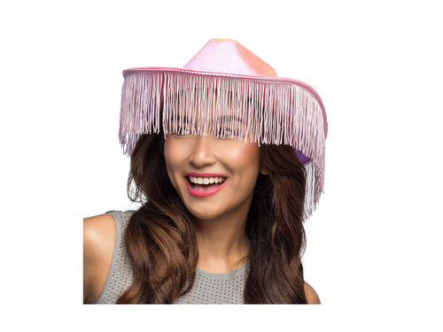 Kapelusz kowbojski Fabulous różowy
