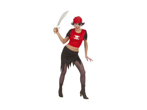 Strój Piratka z podświetlaną czaszką