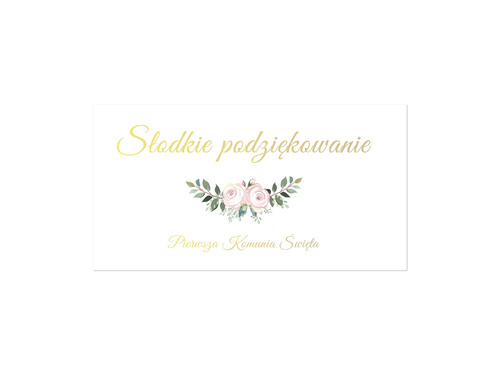 Wedding cake labels, 30 pcs