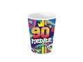 Kubeczki papierowe 90's Forever - 240 ml - 6 szt.
