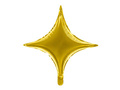 Balon foliowy Gwiazda złota - 42 cm - 1 szt.