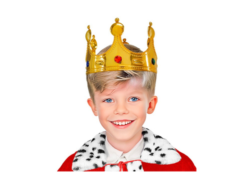 Korona królewska Deluxe - rozmiar dziecięcy