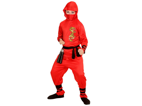 Kostium Ninja Czerwony Smok