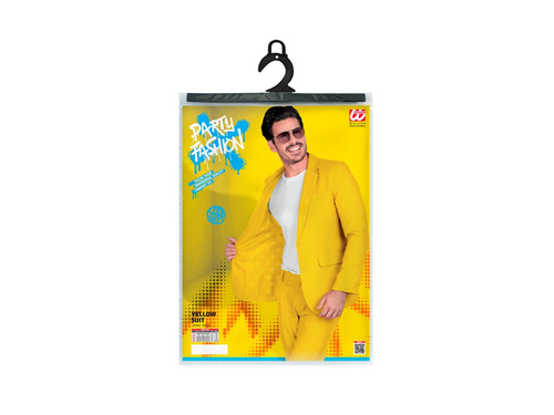 Strój imprezowy - żółty garnitur