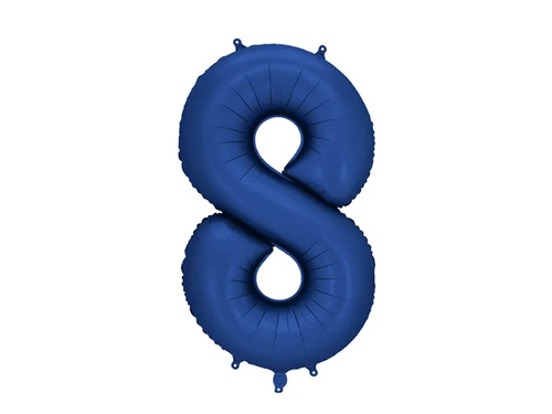 Number 8 Foil Balloon - 86 cm - 1 pc