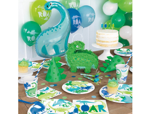 Birthday napkins Dinosaurs - 33 cm - 16 pcs.