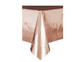 Metallic tablecloth rose gold - 137 x 274 cm - 1 pcs.