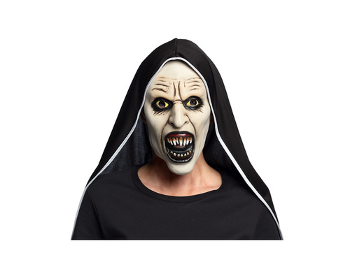 Maska lateksowa Krzycząca zakonnica