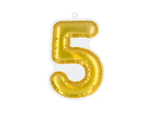 Gold Birthday figure