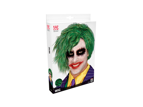 Peruka złego klauna w pudełku