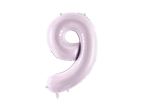 Number 9 Purple Foil Balloon - 72 cm - 1 pc